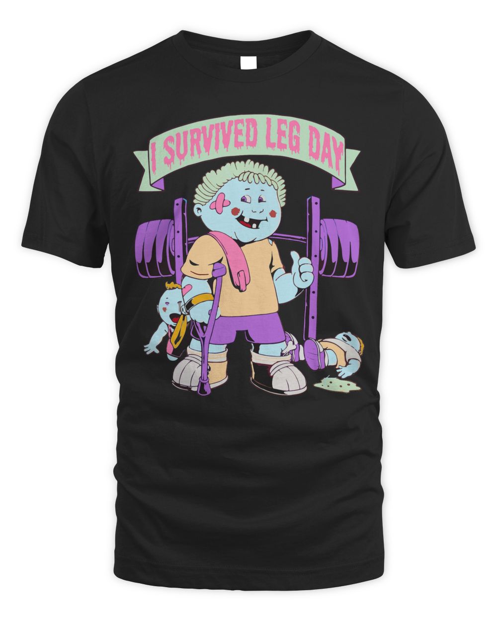 Raskol Apparel I Survived Leg Day Shirt