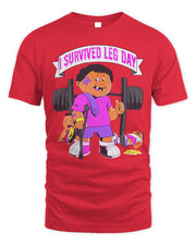 Raskol Apparel I Survived Leg Day Shirt