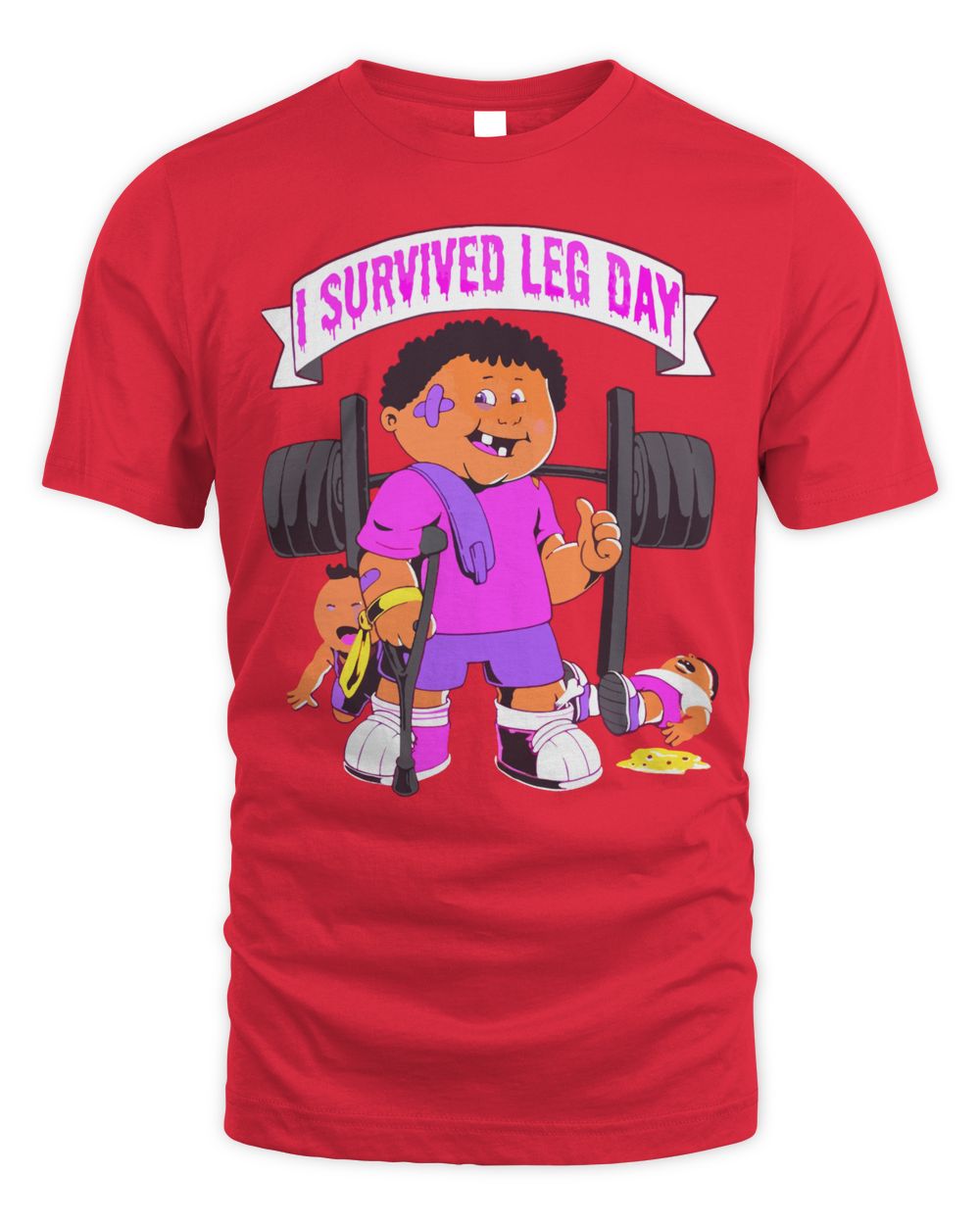 Raskol Apparel I Survived Leg Day Shirt