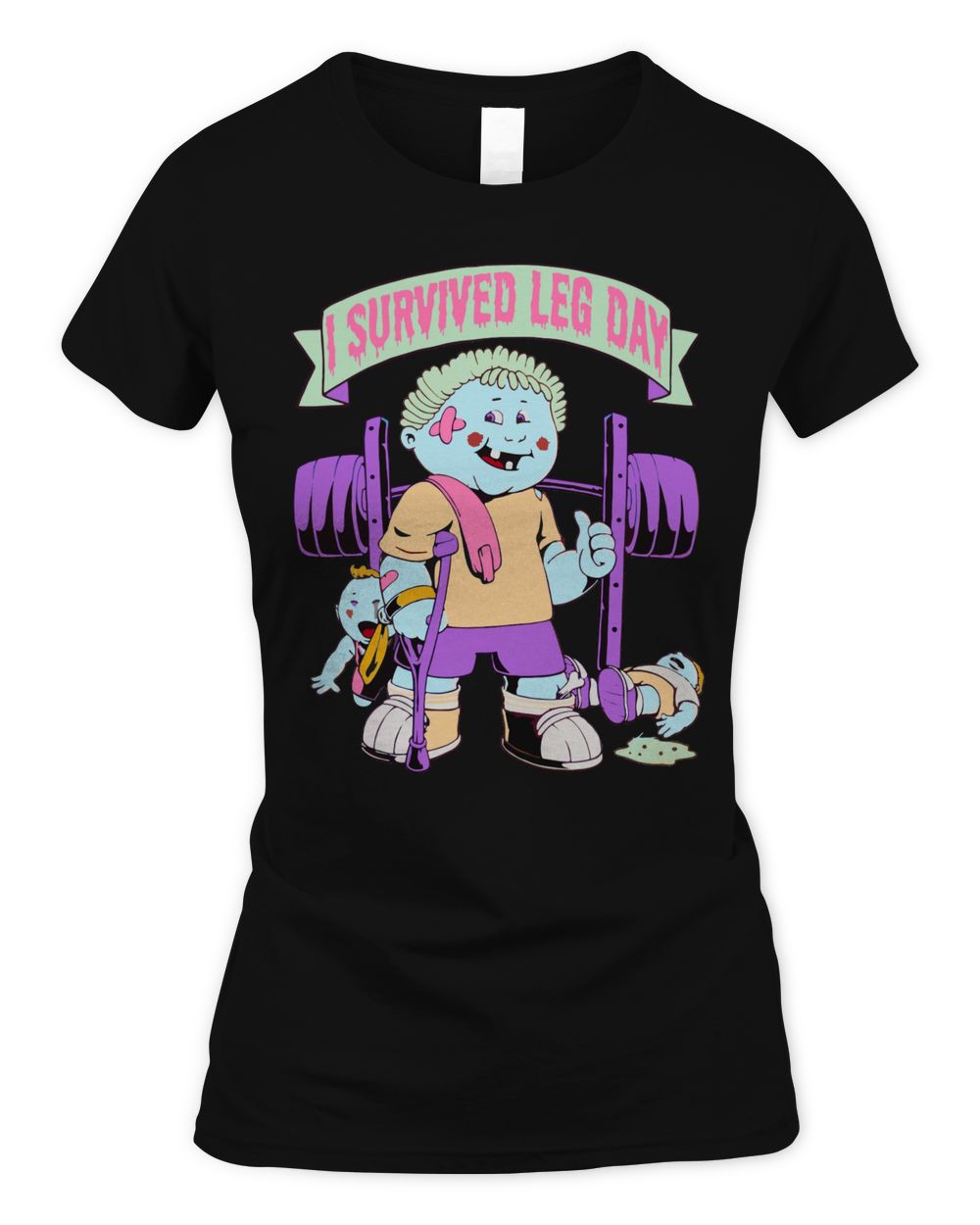 Raskol Apparel I Survived Leg Day Shirt