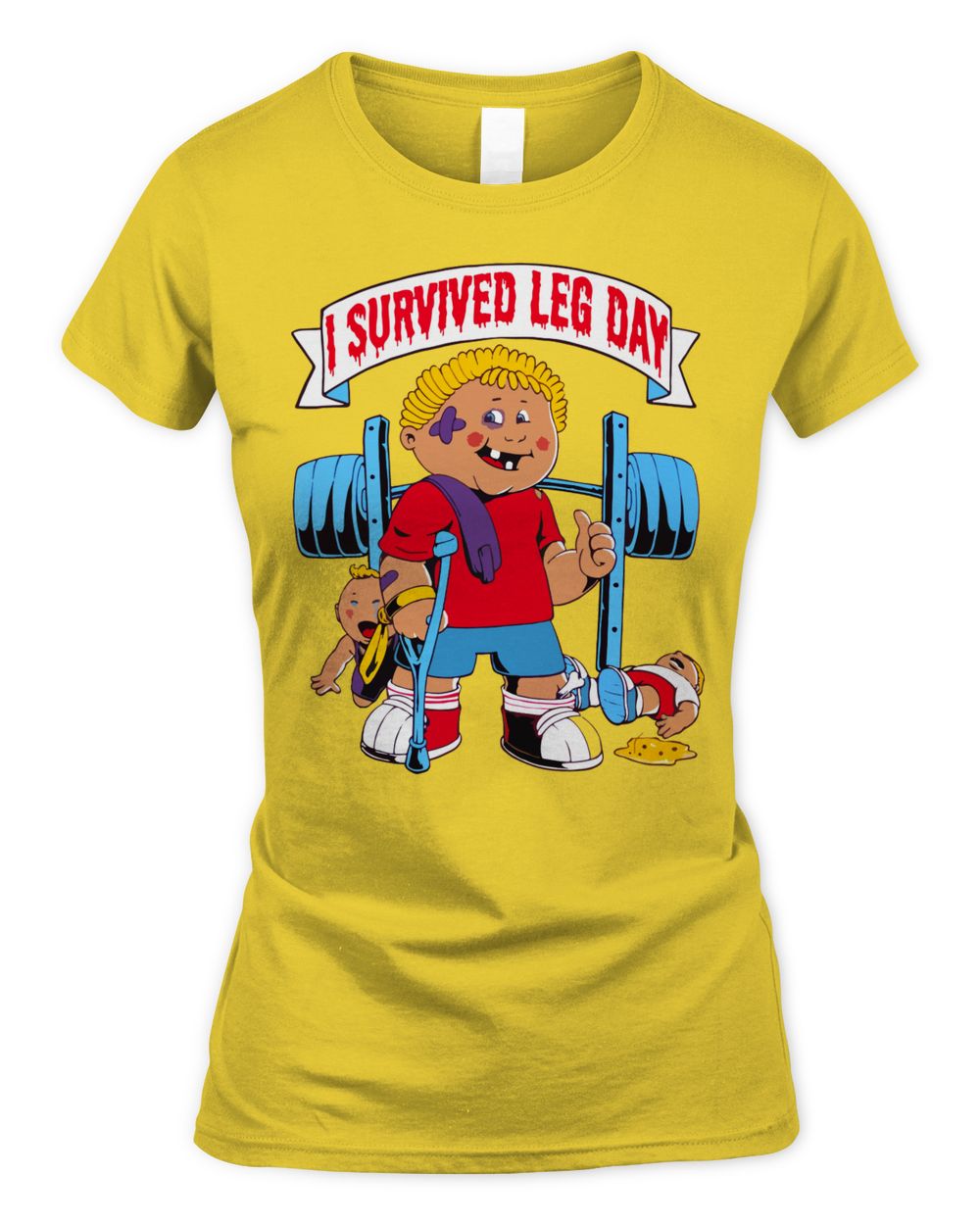 Raskol Apparel I Survived Leg Day Shirt