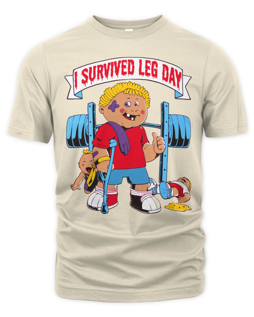 Raskol Apparel I Survived Leg Day Shirt