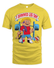 Raskol Apparel I Survived Leg Day Shirt