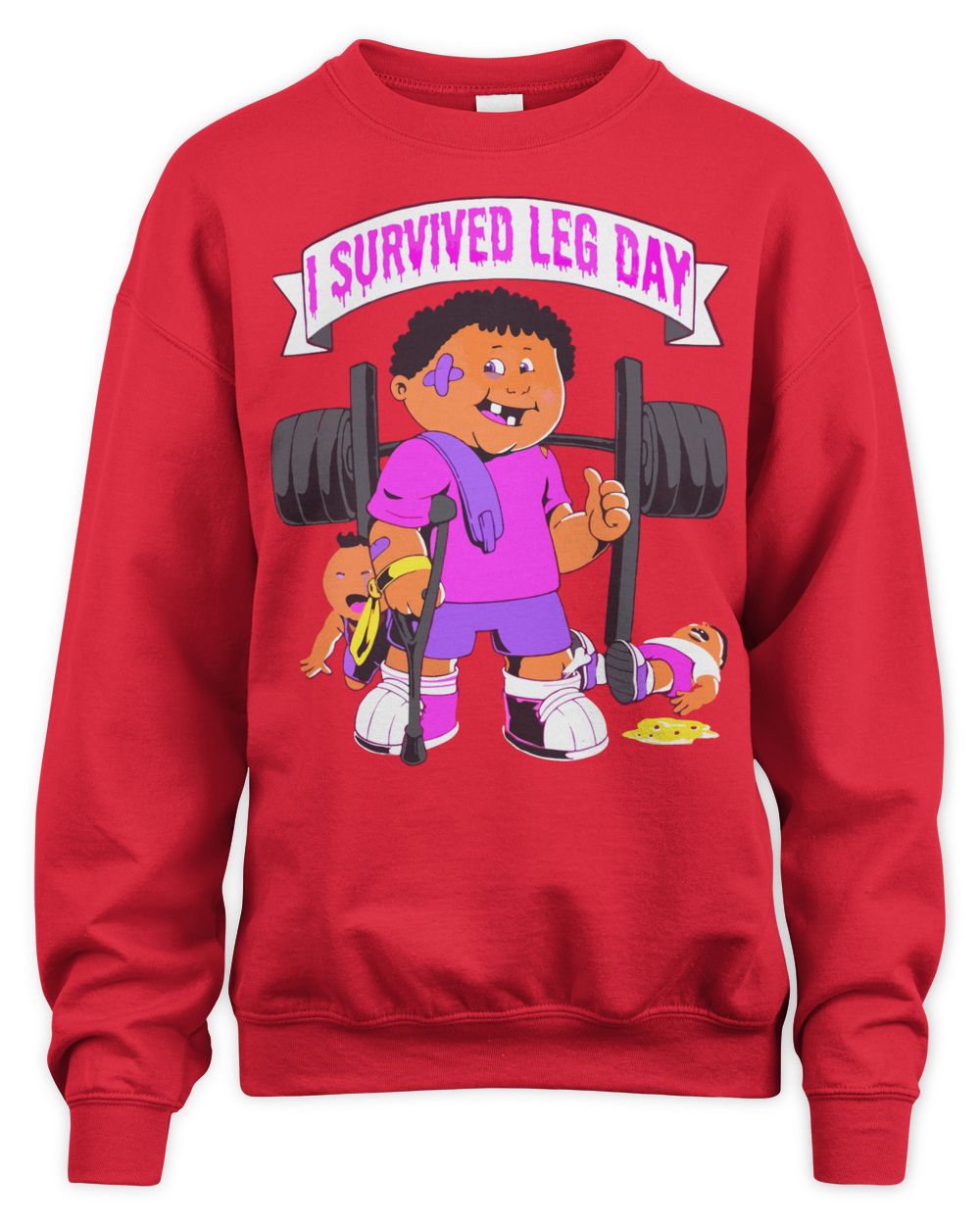 Raskol Apparel I Survived Leg Day Shirt