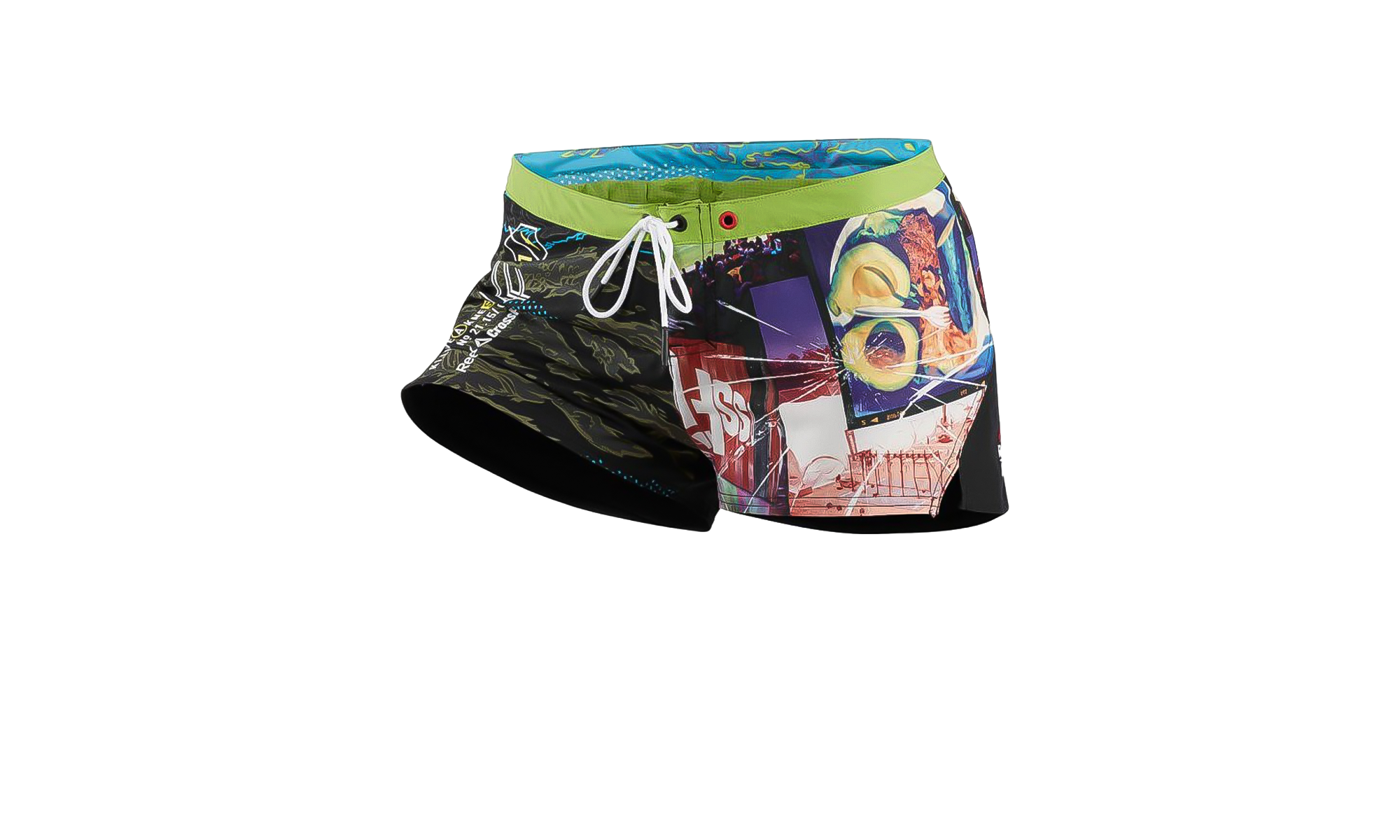 Rcf 2 "Training short wmns" Multicolor  B83927