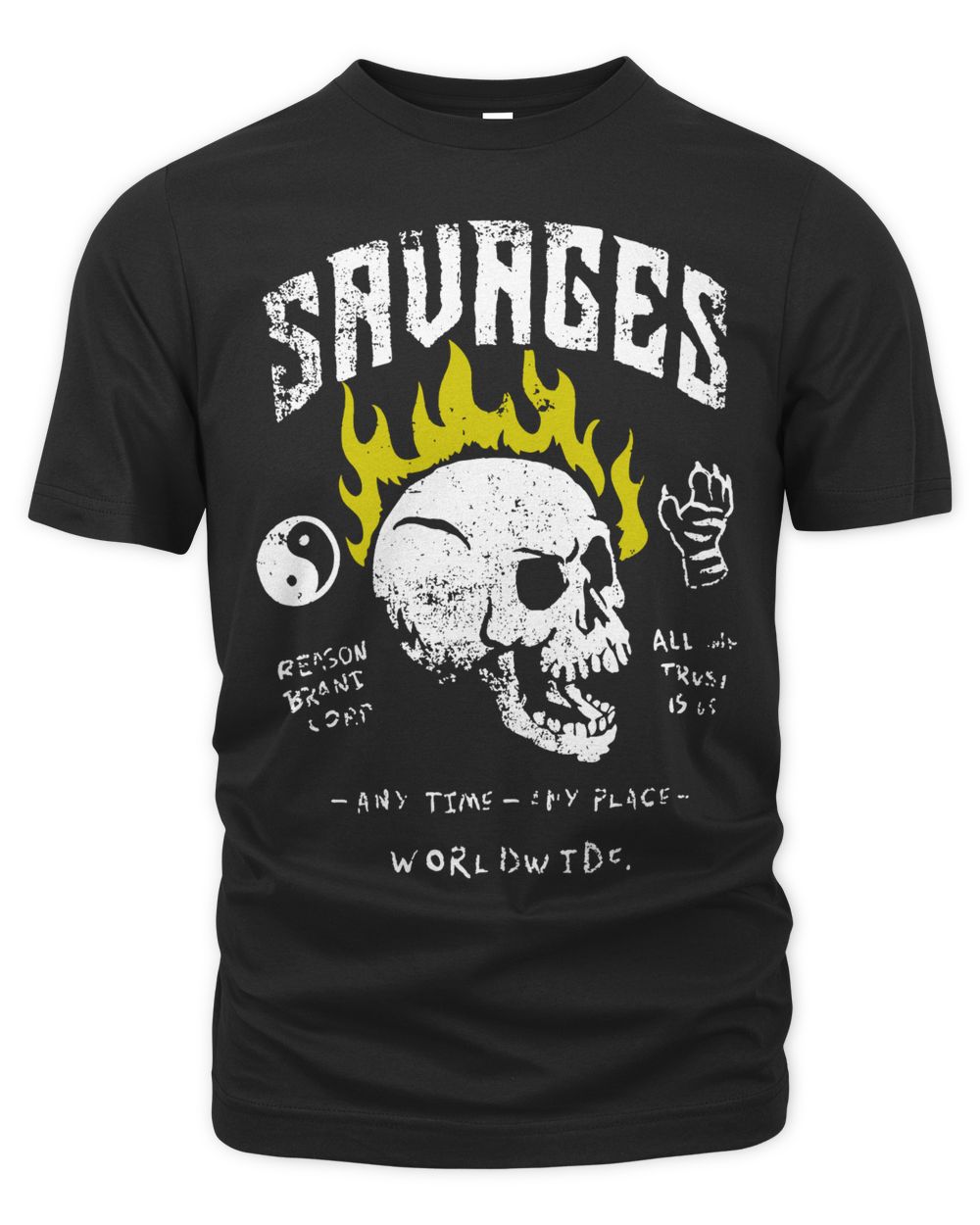 Reason Clothing Savages Flame Skill Shirt