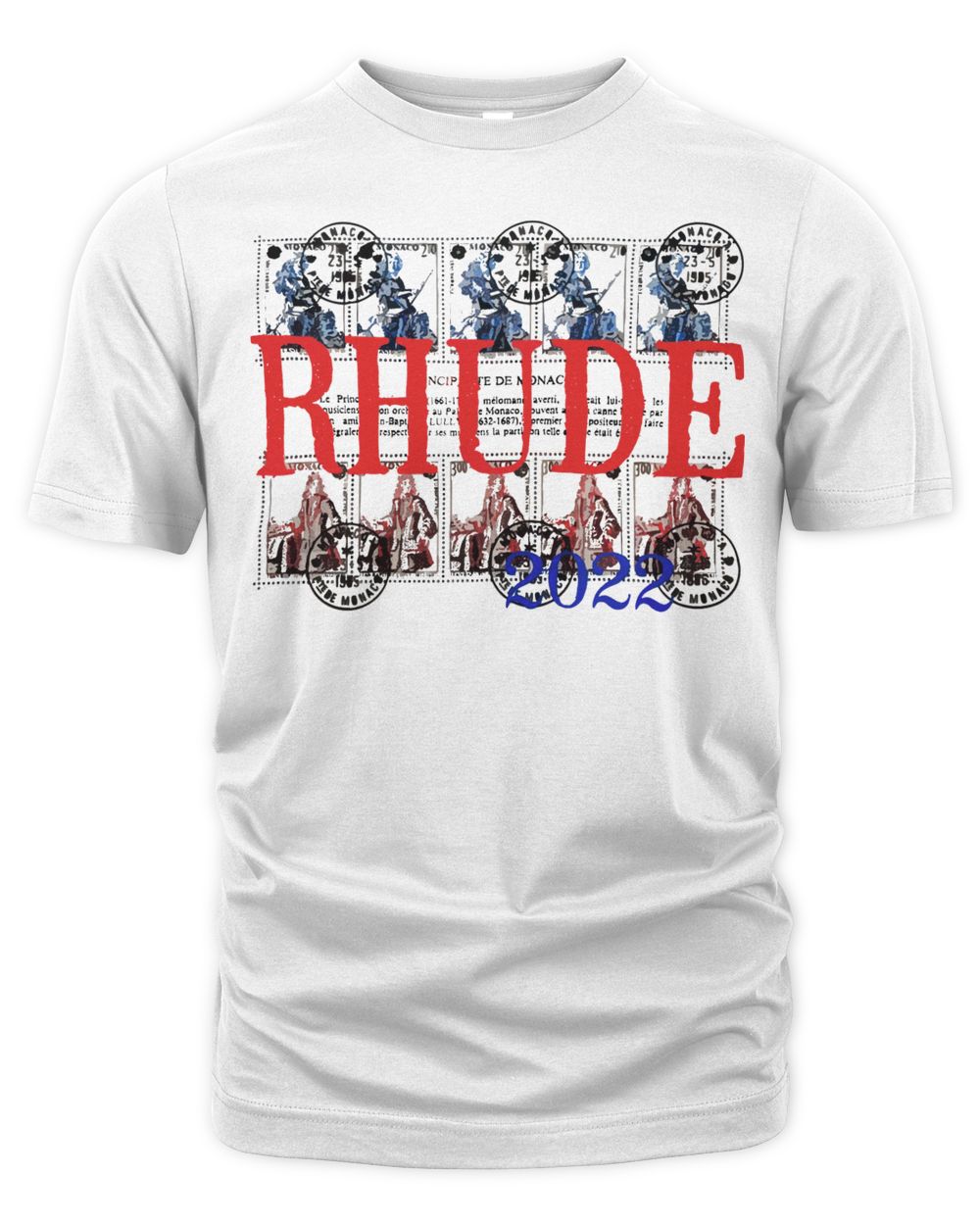 Rhude Clothing Stamp Shirt