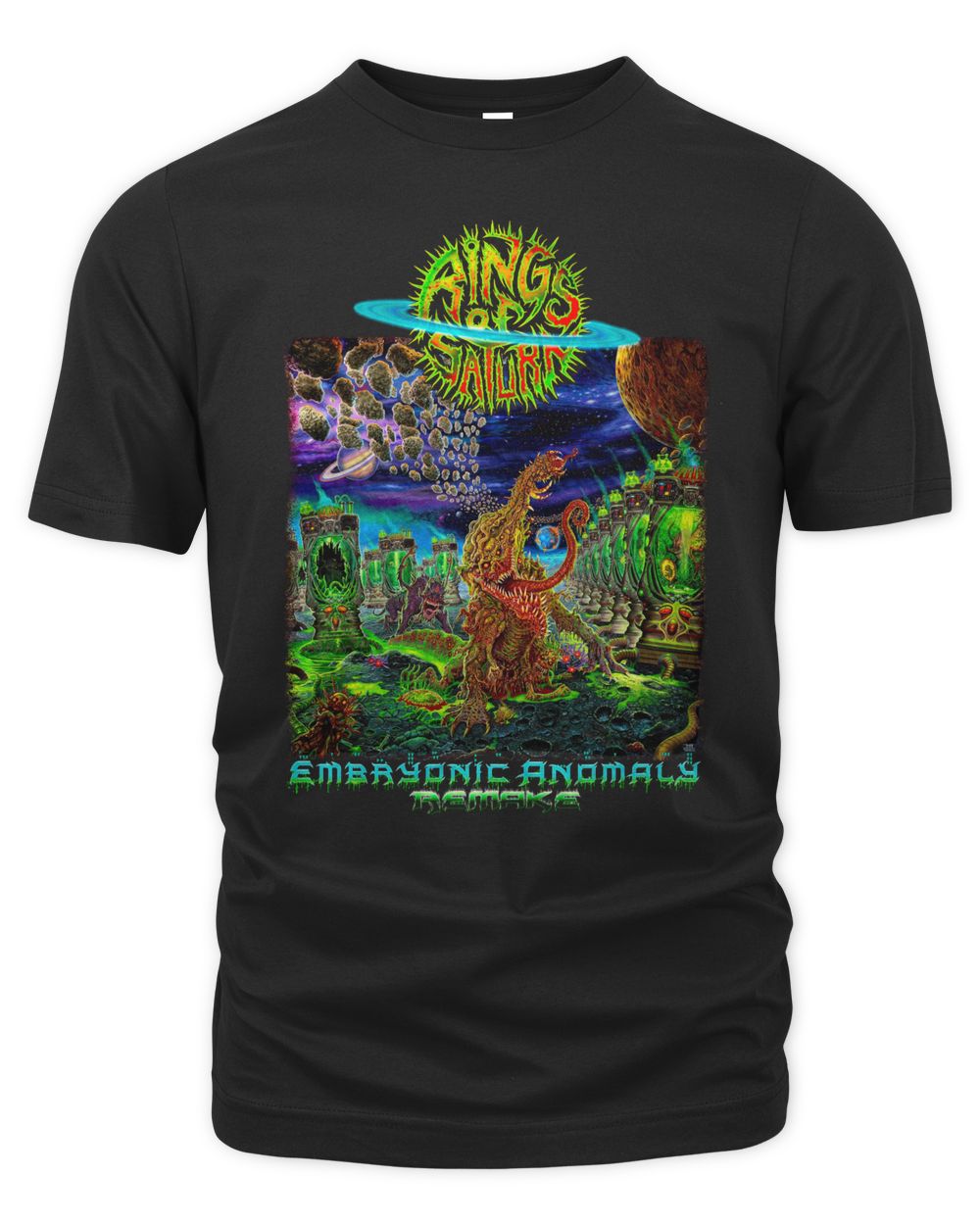 Rings Of Saturn Merch Embryonic Anomaly Remake Variant TShirt