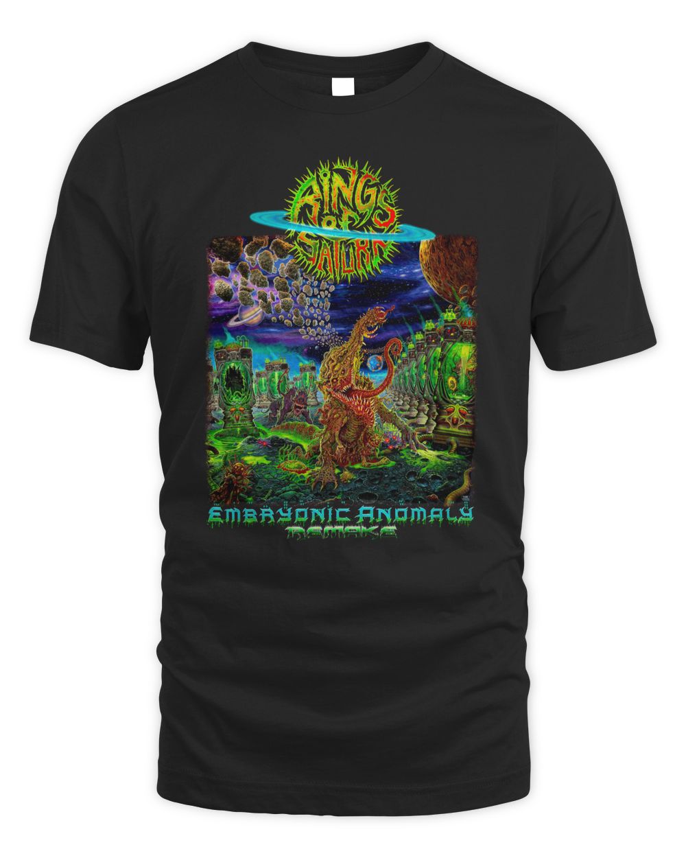 Rings Of Saturn Merch Embryonic Anomaly Remake Variant TShirt