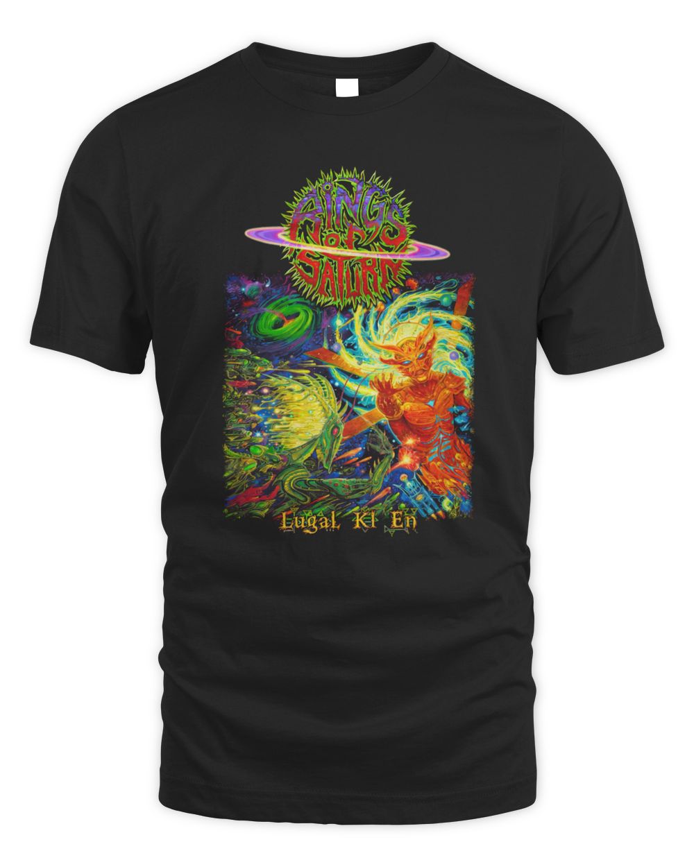 Rings Of Saturn Merch Lugal Ki En Album T-Shirt
