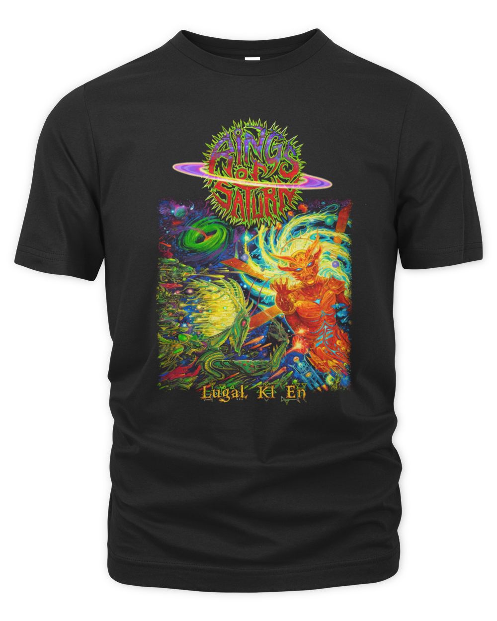 Rings Of Saturn Merch Lugal Ki En Album T-Shirt