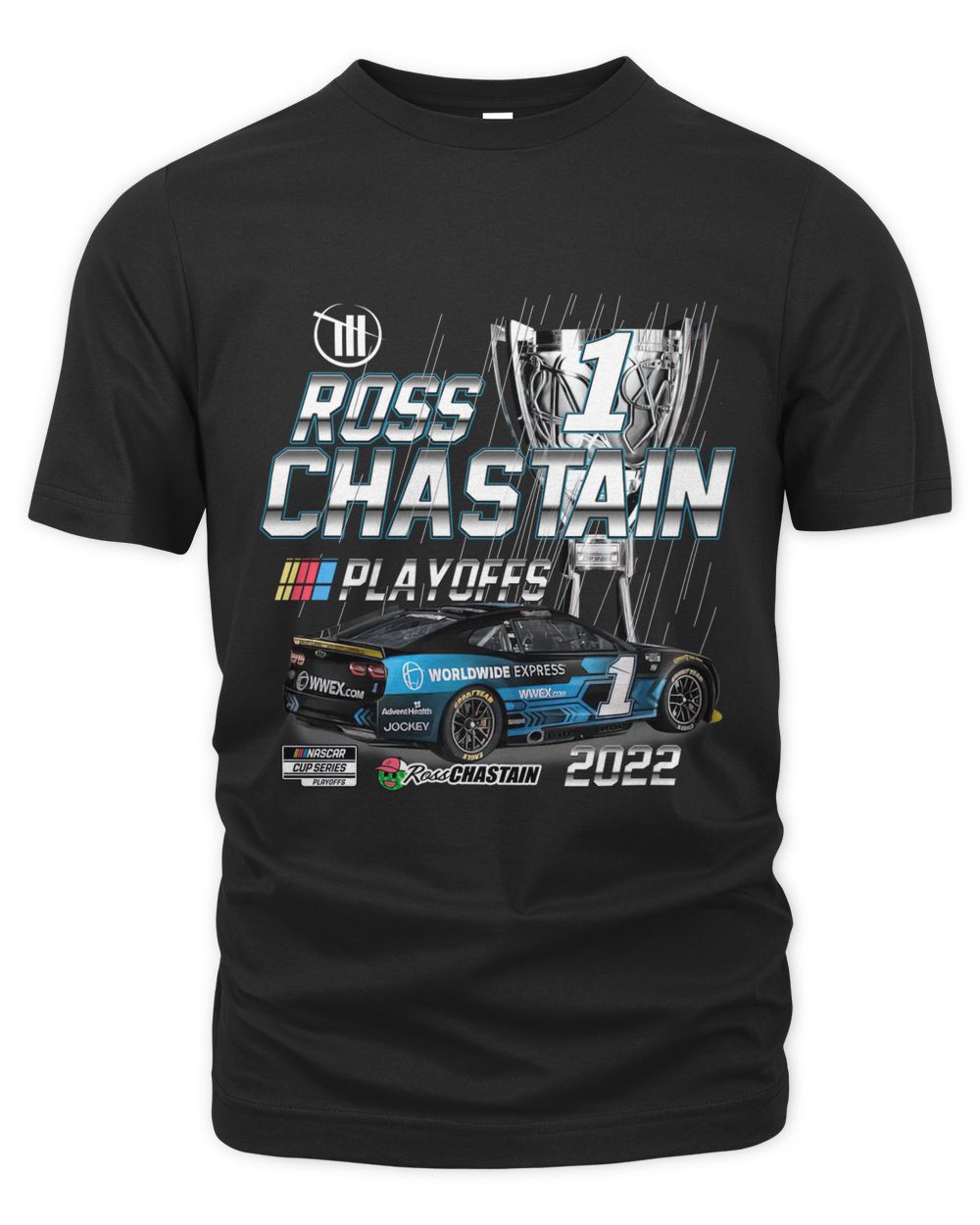 Ross Chastain Trackhouse Racing Team Collection 2022 NASCAR Cup Series Playoffs Shirt