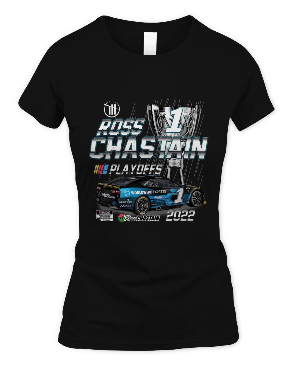Ross Chastain Trackhouse Racing Team Collection 2022 NASCAR Cup Series Playoffs Shirt