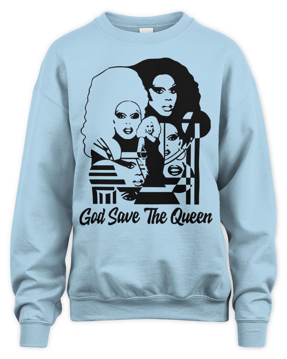 Rupaul Merch God Save the Queen Shirt