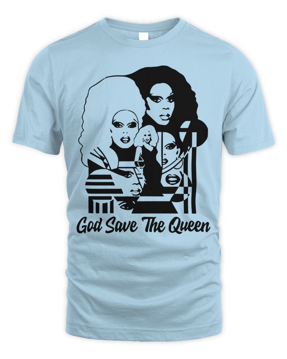 Rupaul Merch God Save the Queen Shirt