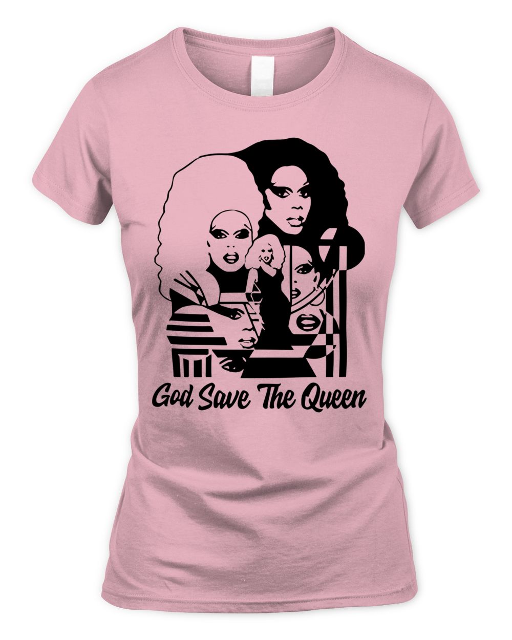 Rupaul Merch God Save the Queen Shirt
