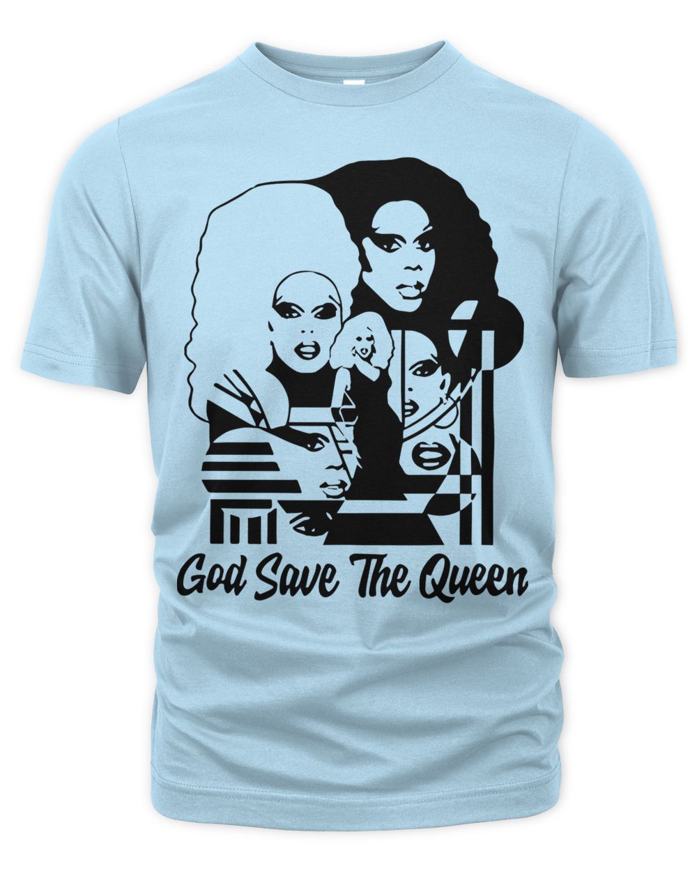 Rupaul Merch God Save the Queen Shirt