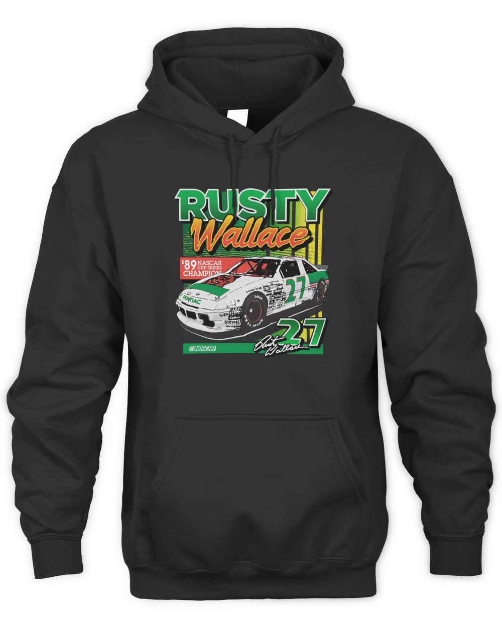 Rusty Wallace Checkered Flag '89 NASCAR Cup Series Champion Shirt