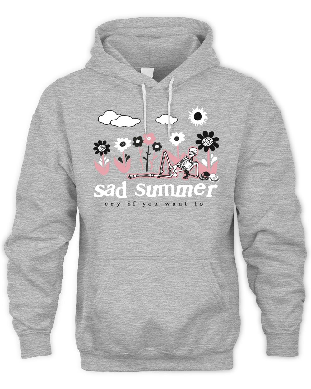 Sad Summer Merch Sad Skeleton Shirt