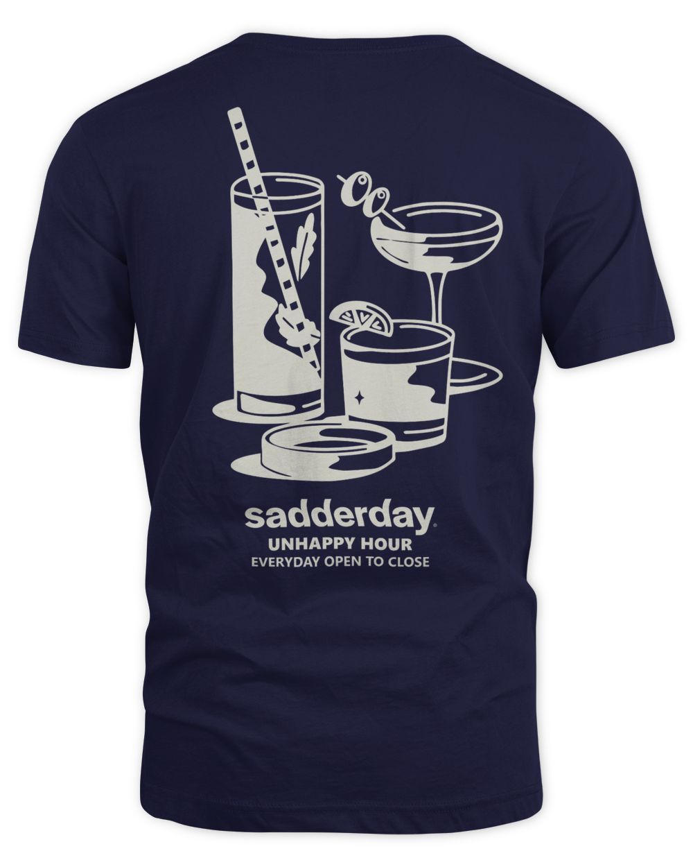 Sadderday Unhappy Hour Shirt