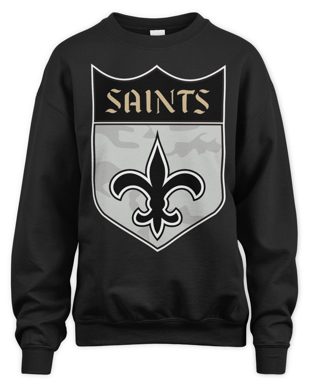 Saints Merch the Saints Camo Reflective Mesh Shirt