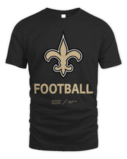 Saints Merch the Saints Sideline Infograph Performance Shirt