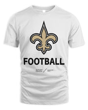 Saints Merch the Saints Sideline Infograph Performance Shirt
