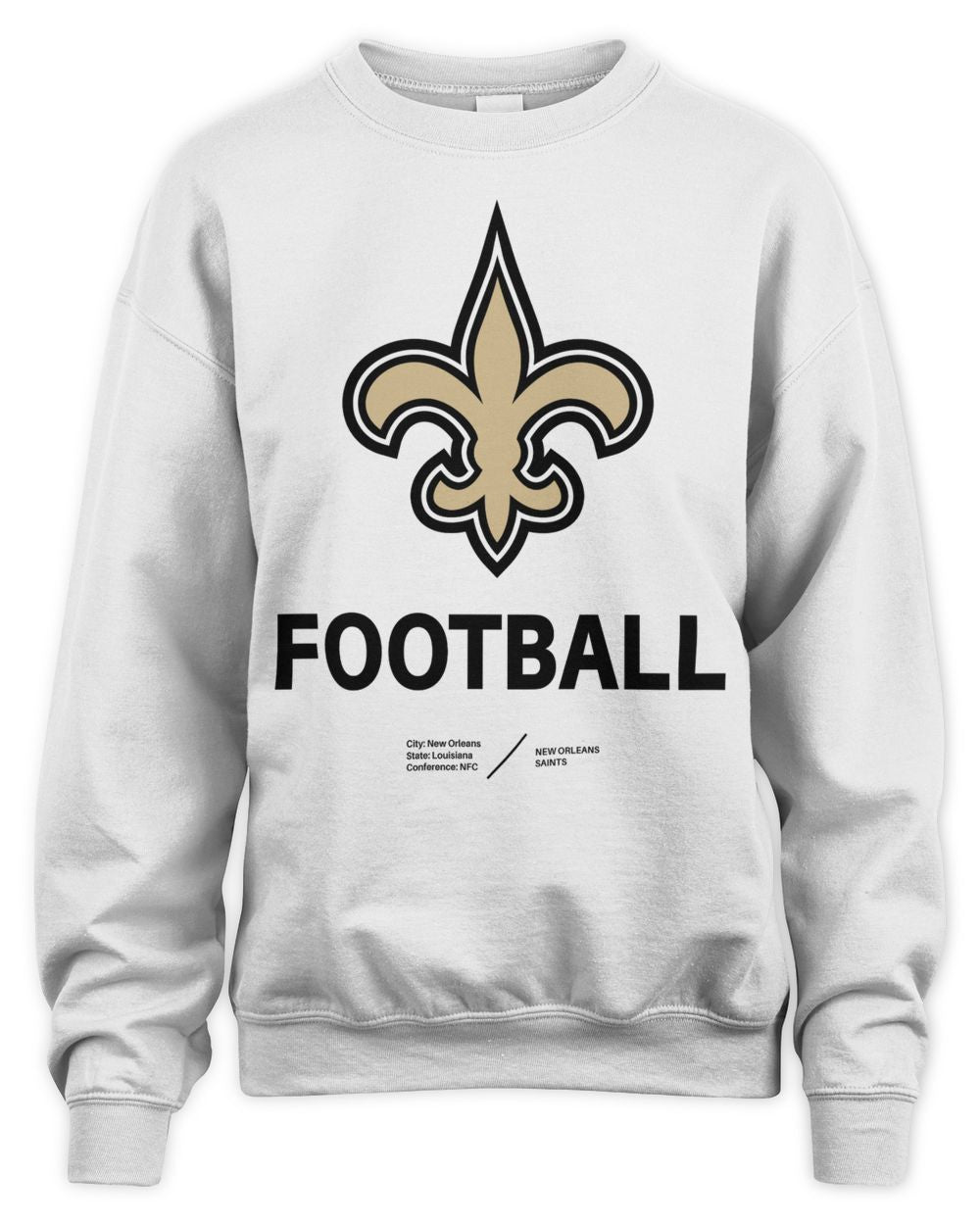 Saints Merch the Saints Sideline Infograph Performance Shirt