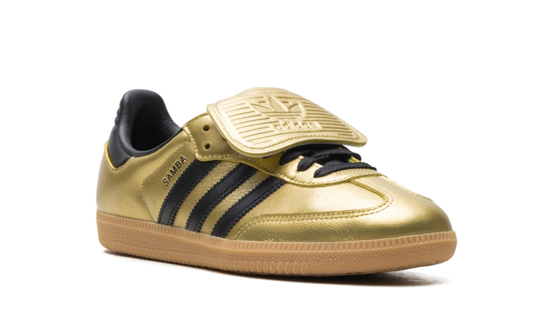 Samba LT Women "Gold metallic black gum" JH5708