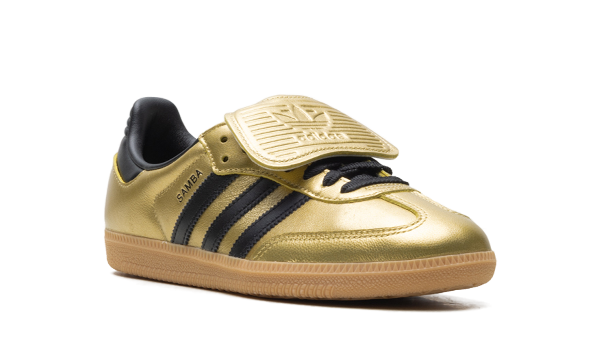 Samba LT Women "Gold metallic black gum" JH5708
