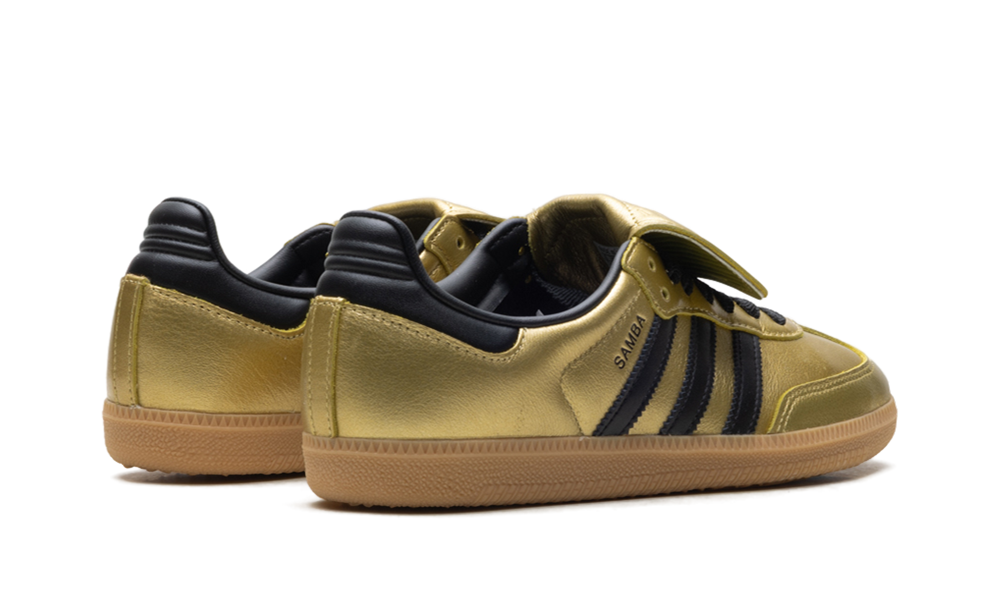 Samba LT Women "Gold metallic black gum" JH5708