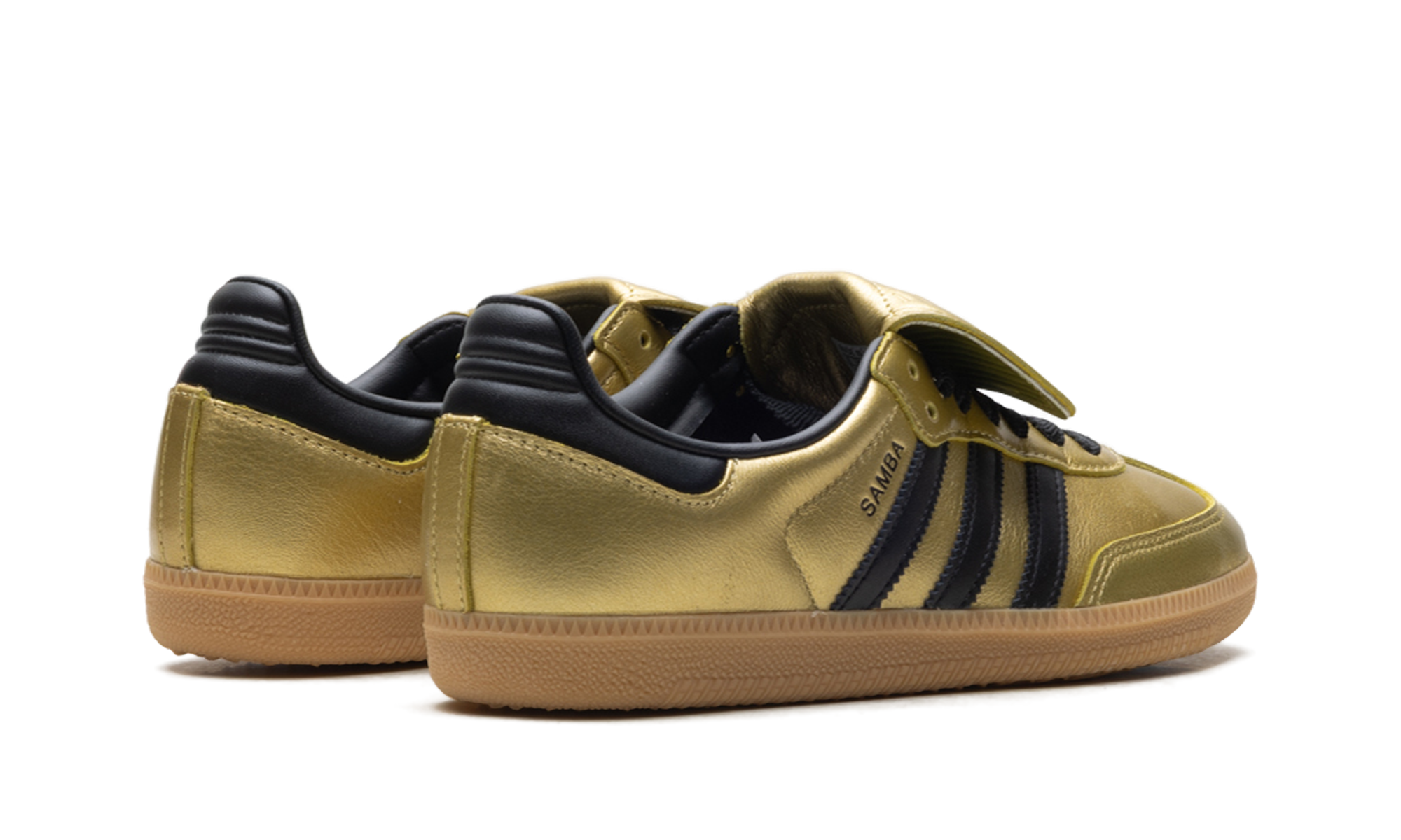 Samba LT Women "Gold metallic black gum" JH5708