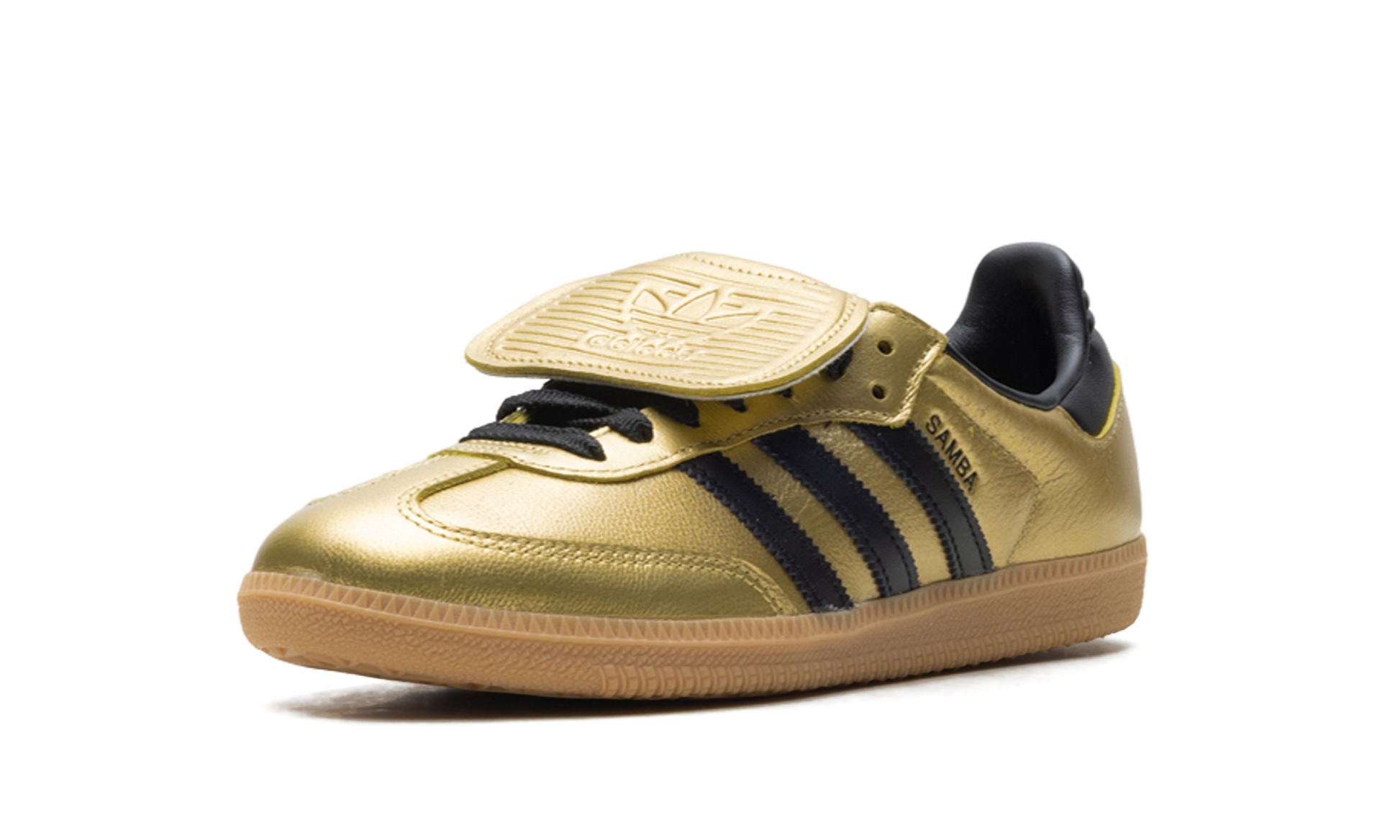 Samba LT Women "Gold metallic black gum" JH5708