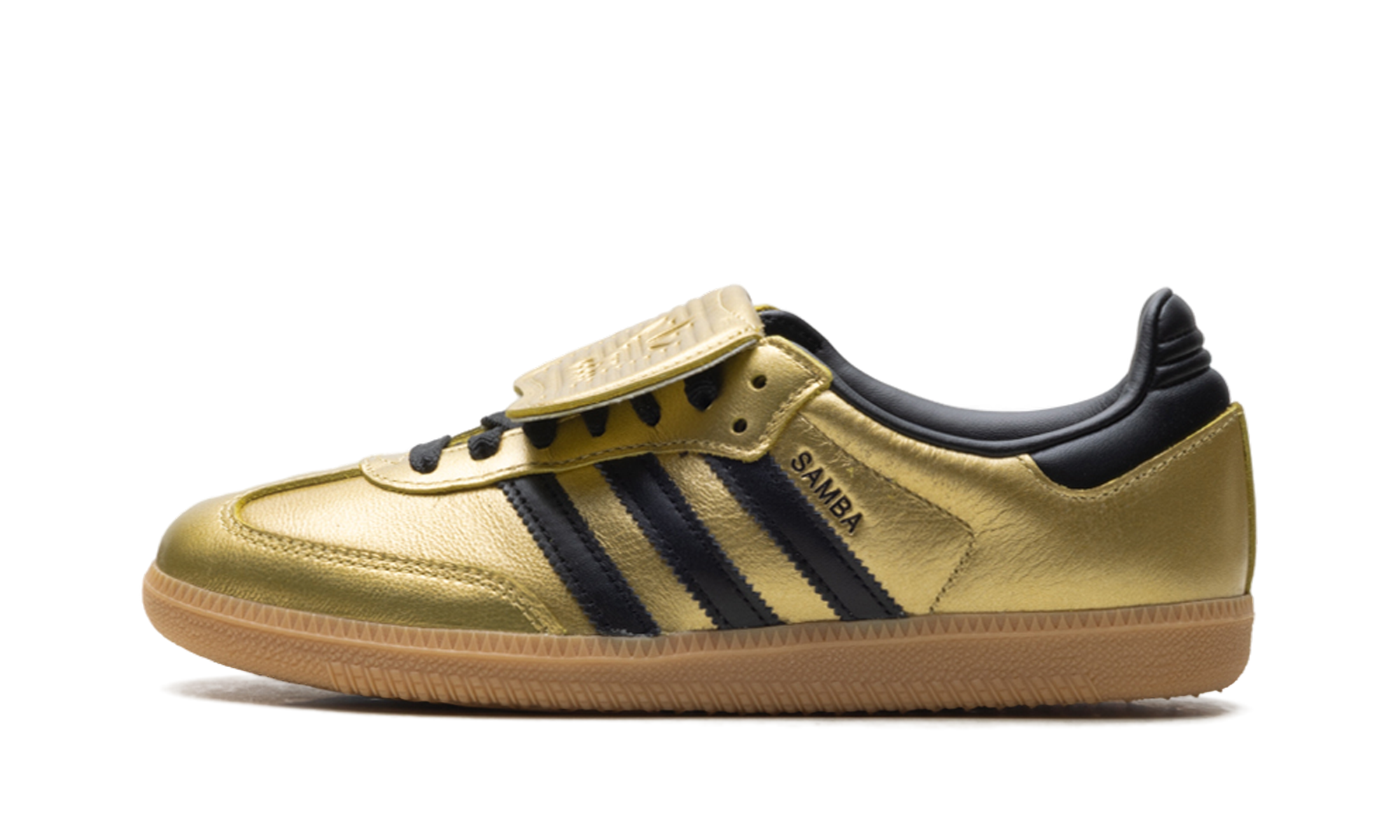 Samba LT Women "Gold metallic black gum" JH5708