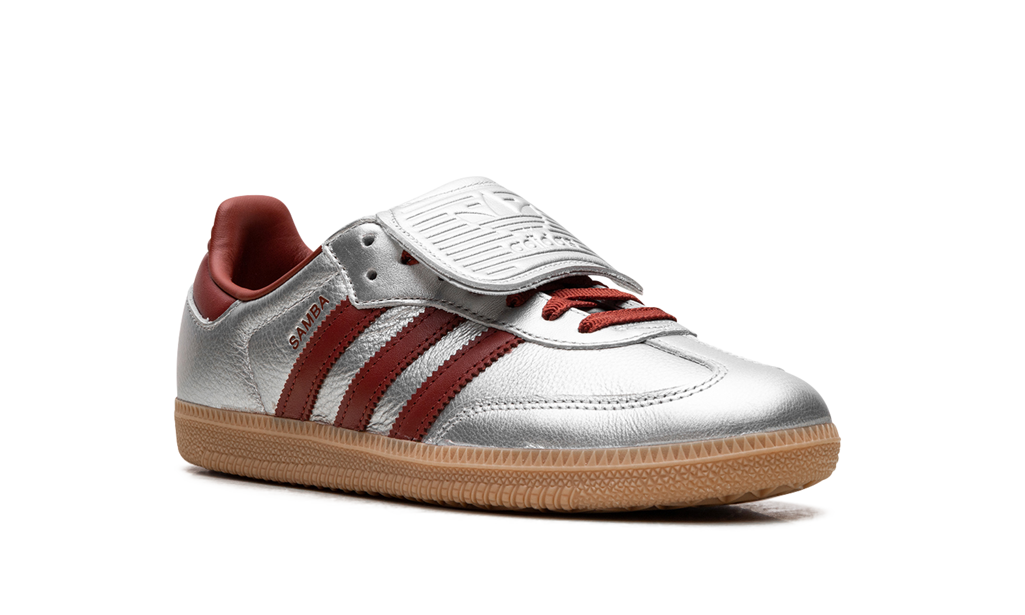 Samba LT Women "Silver metallic ruby gum" JH5707