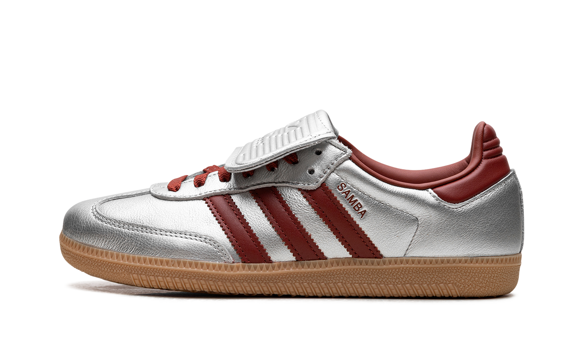 Samba LT Women "Silver metallic ruby gum" JH5707