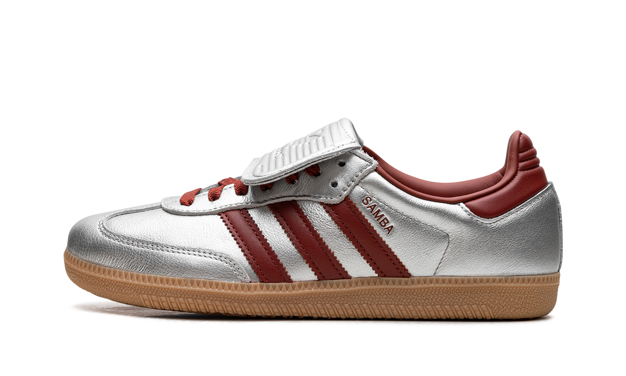 Samba LT Women "Silver metallic ruby gum" JH5707