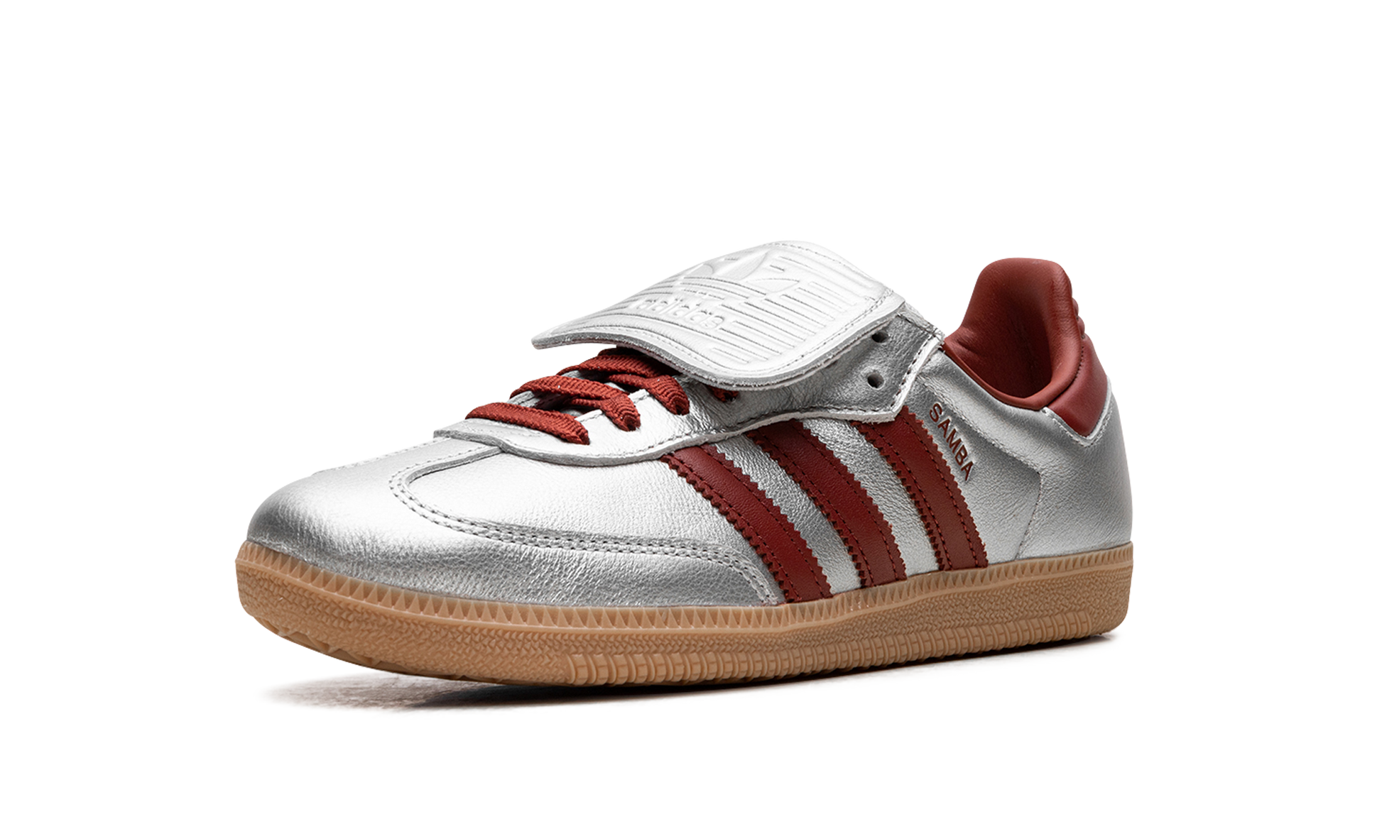 Samba LT Women "Silver metallic ruby gum" JH5707