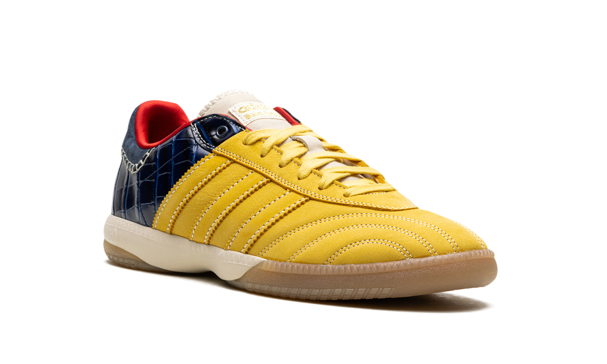 Samba Millenium "Wales bonner - fade gold / navy croc" IH8407