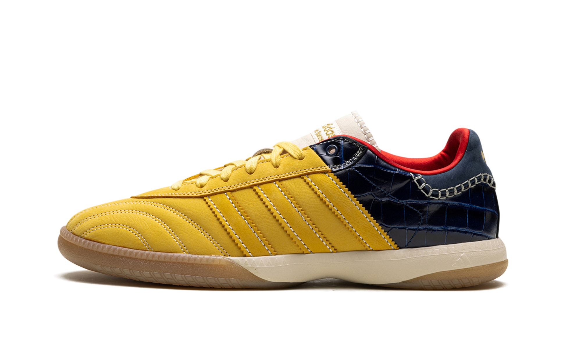 Samba Millenium "Wales bonner - fade gold / navy croc" IH8407