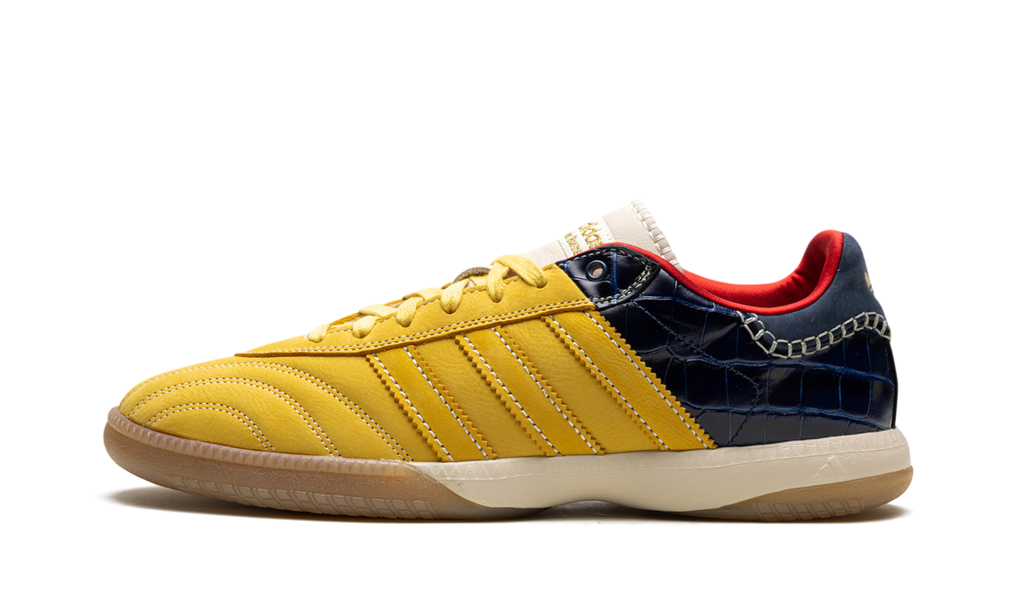 Samba Millenium "Wales bonner - fade gold / navy croc" IH8407