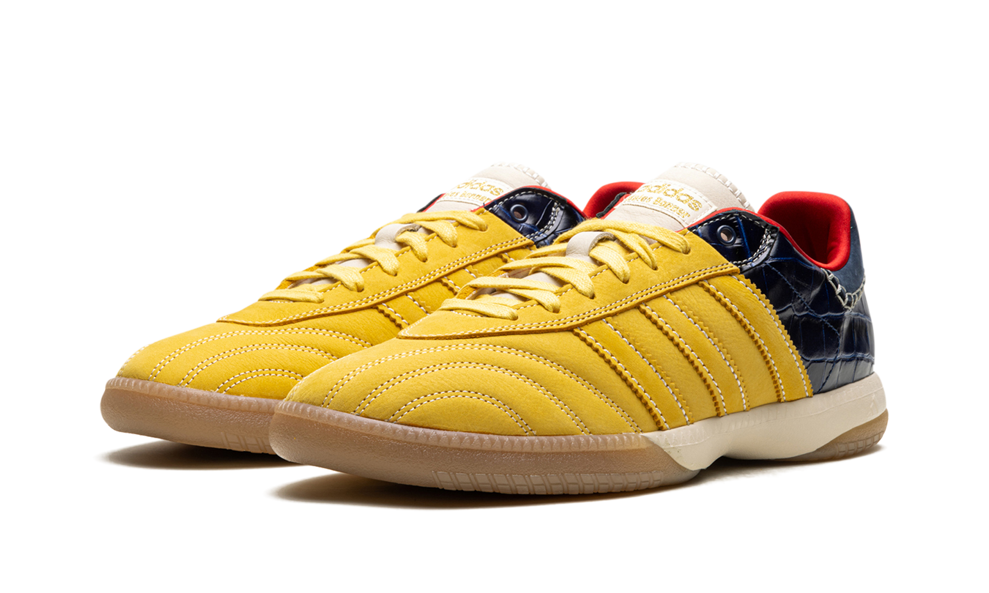 Samba Millenium "Wales bonner - fade gold / navy croc" IH8407