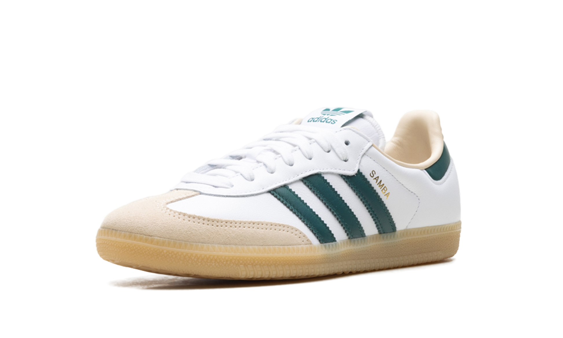 Samba OG "Cloud white collegiate green gum" JS3831