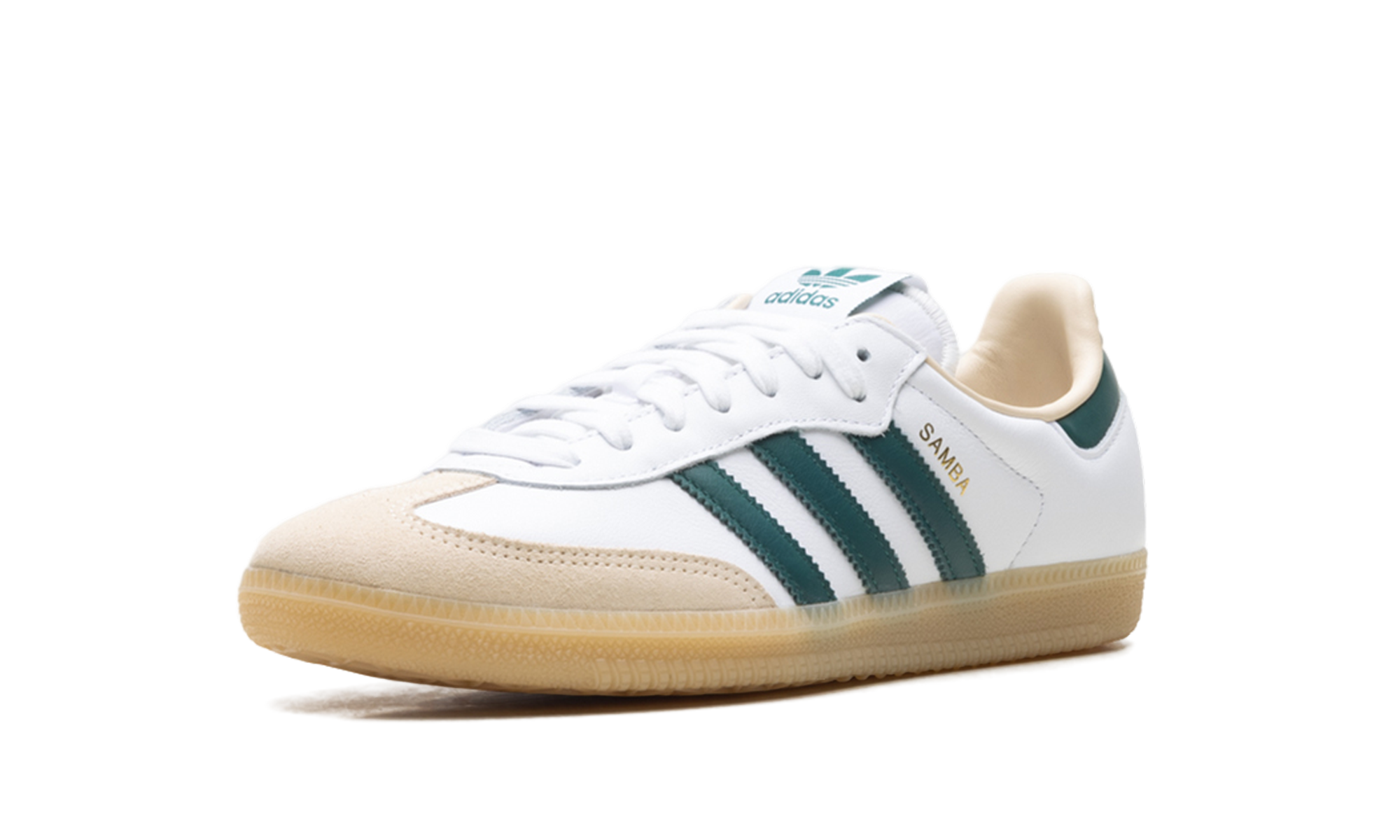 Samba OG "Cloud white collegiate green gum" JS3831