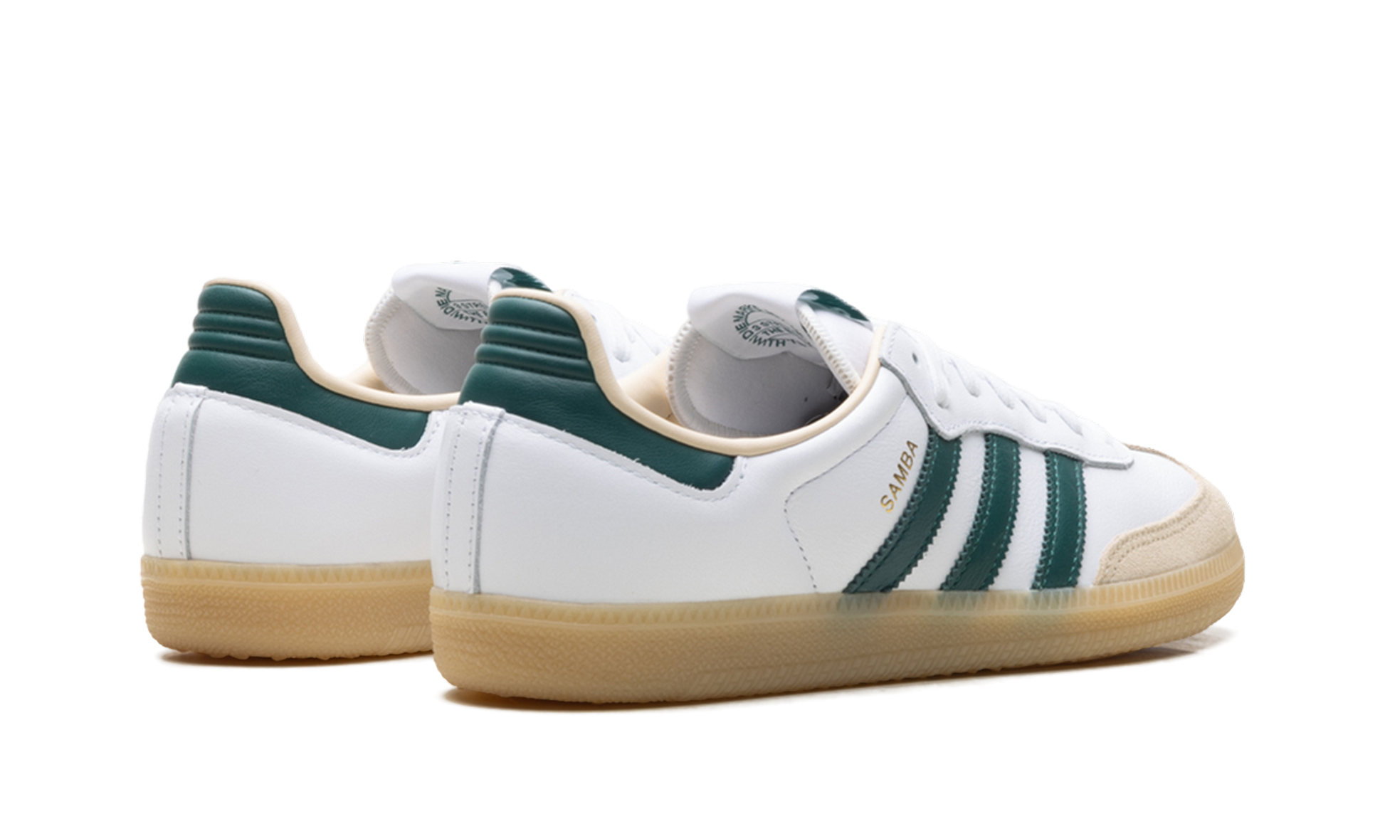 Samba OG "Cloud white collegiate green gum" JS3831