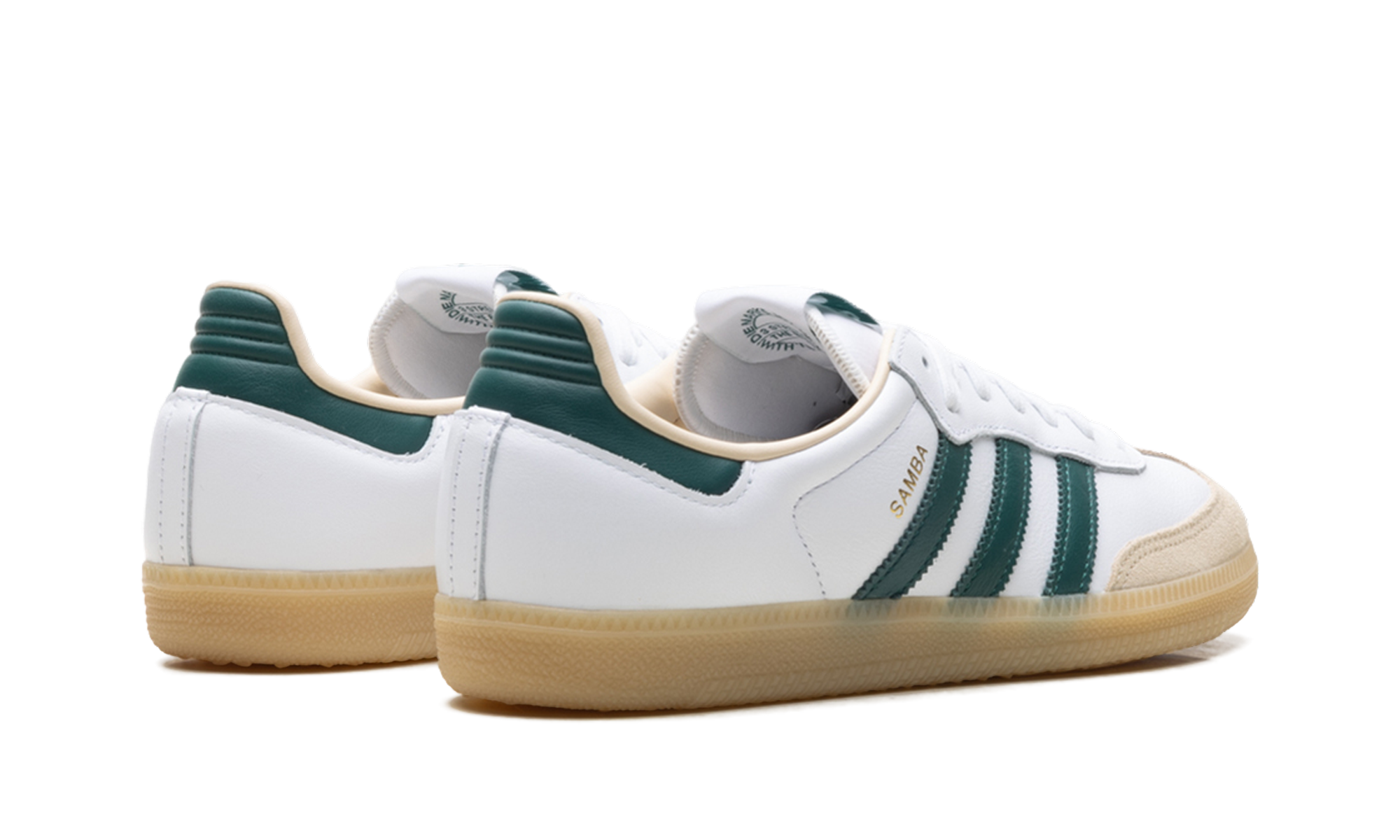 Samba OG "Cloud white collegiate green gum" JS3831