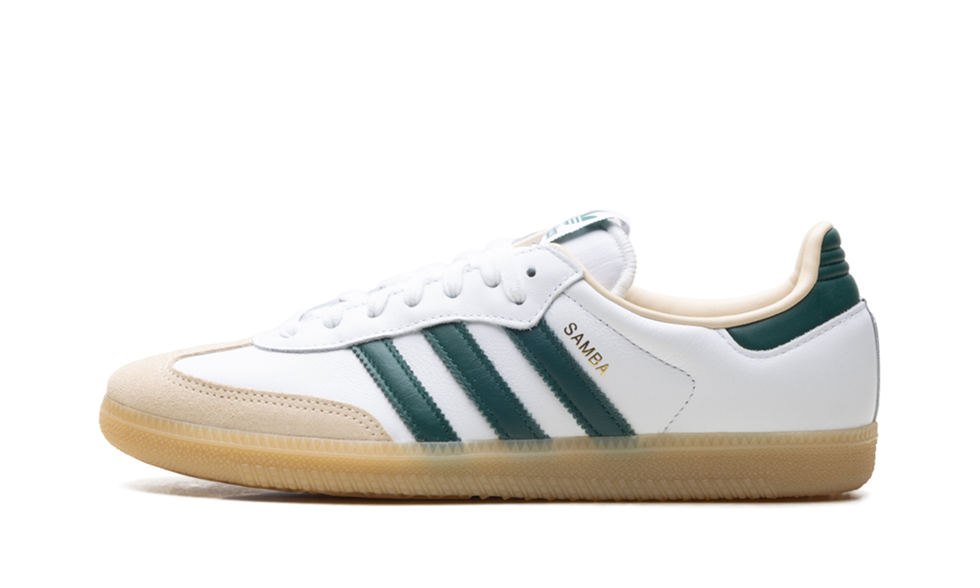 Samba OG "Cloud white collegiate green gum" JS3831