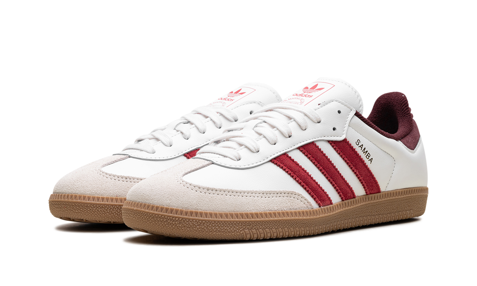 Samba OG "Core white better scarlet" JI3201