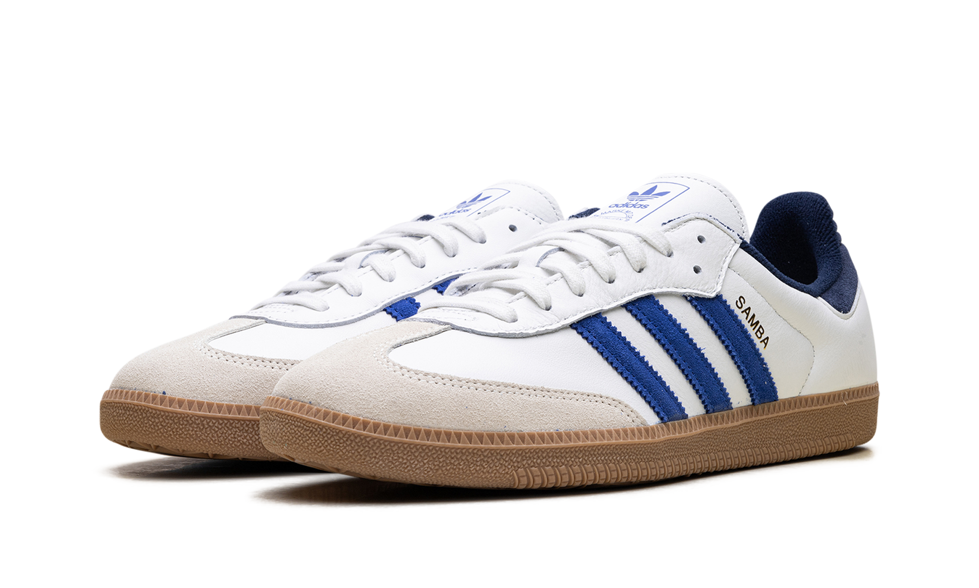 Samba OG "Core white royal blue" JH5632