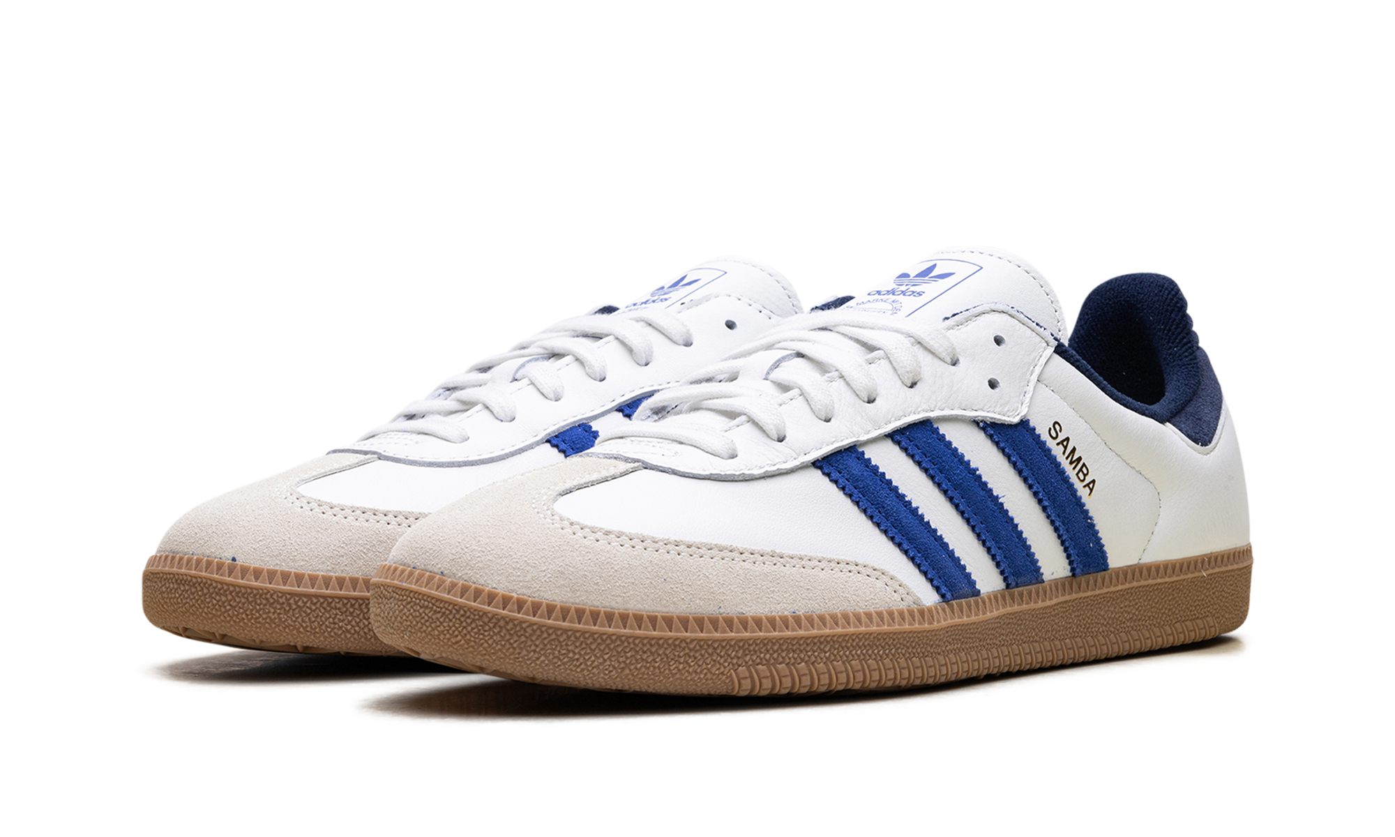 Samba OG "Core white royal blue" JH5632